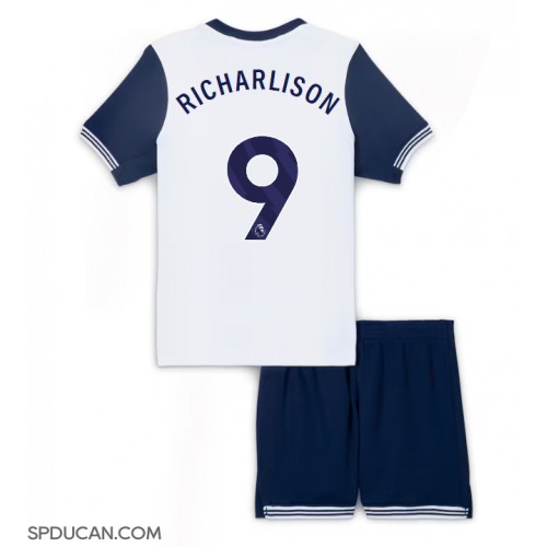 Dječji Nogometni Dres Tottenham Hotspur Richarlison #9 Domaci 2024-25 Kratak Rukav (+ Kratke hlače)